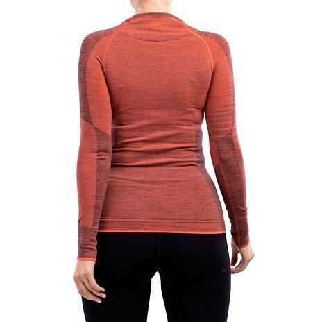 Women's 230 Competititon Long Sleeve Ortovox Merino Top Coral