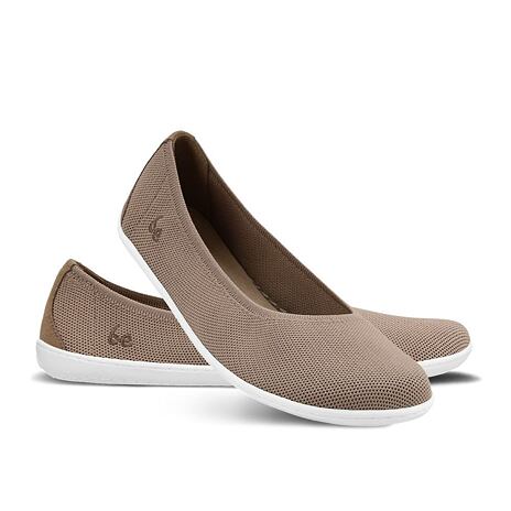 Ballerines pieds nus pour femme Be Lenka Delight, beige