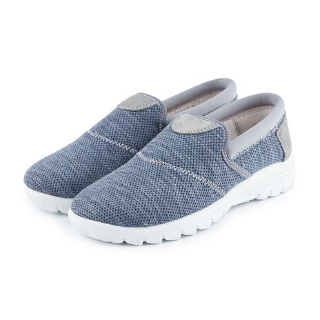 Damen-Slip-On-Sneakers blau