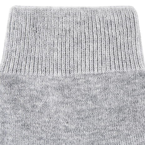 Chaussettes en coton antibactérien avec argent, gris