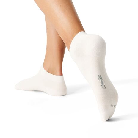 Chaussettes d'été Merino 2 paires blanches