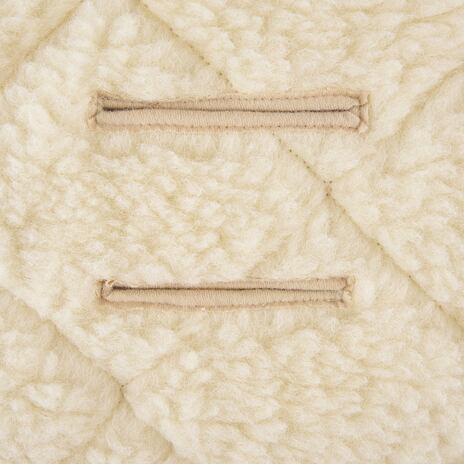 Premium Double-Sided Car Seat Pad with Sheep Wool