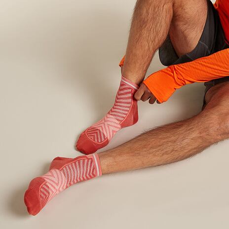 Socken Merino Blend Run Ultralight Mini Icebreaker Jasper