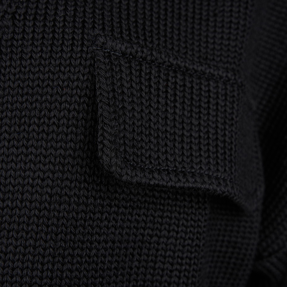 Vlněný kardigan Merino Woolee Capsule černá