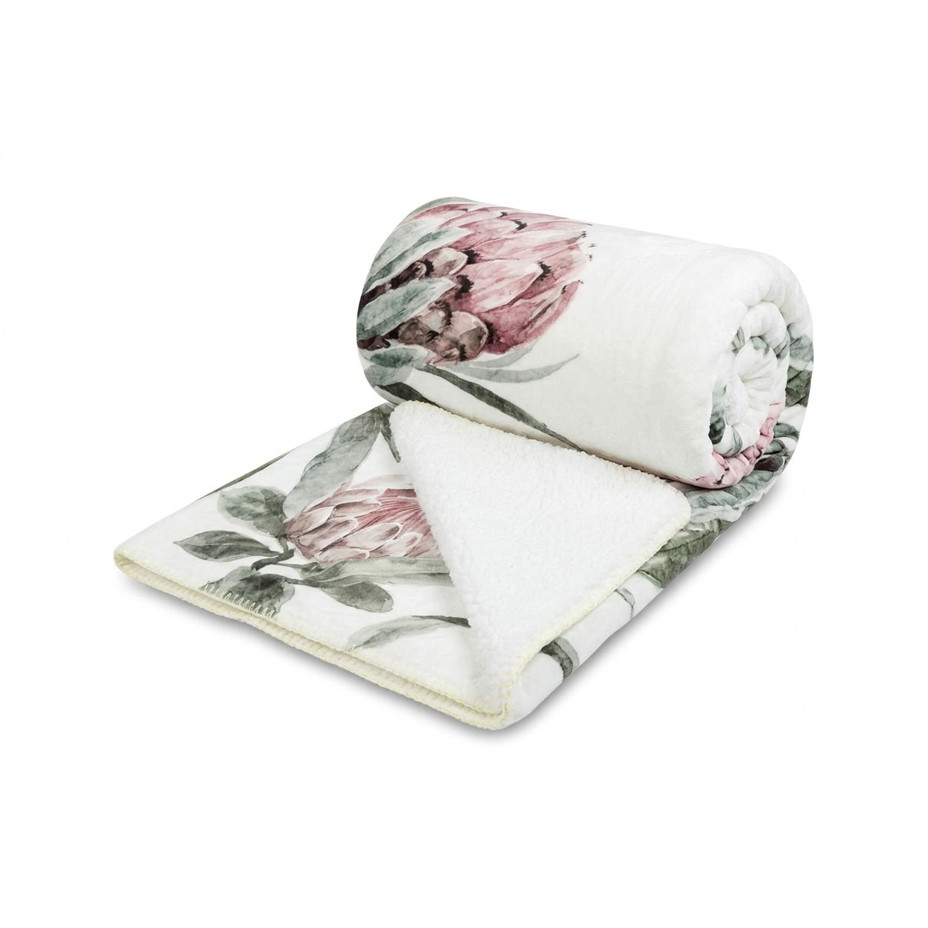 Mikroplyšová deka Ovečka Botanika