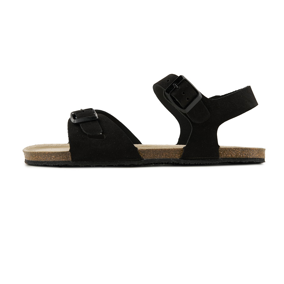 Dámské kožené barefoot sandály Mika černá