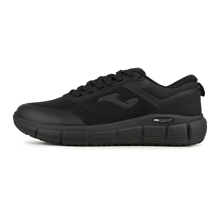 Baskets homme pour pieds larges Charlie, noir