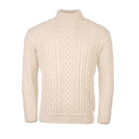 Men's Wool Sweater S11 Natural