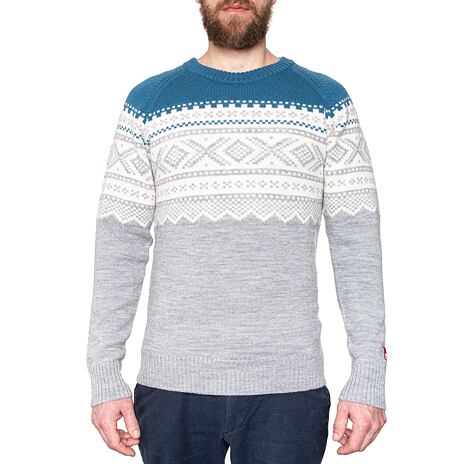 Herrenpullover Ulvang Marius Roundneck blau