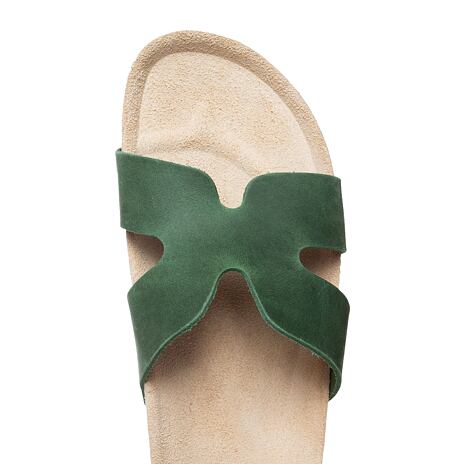 Dames kurken anatomische sandalen ”Zora” groen