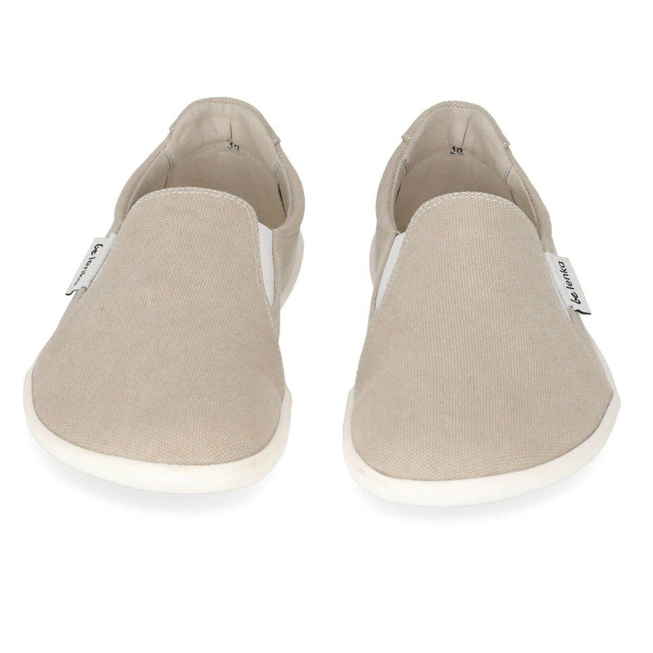 Încălțăminte de pânză barefoot Be Lenka "Eazy" - bej