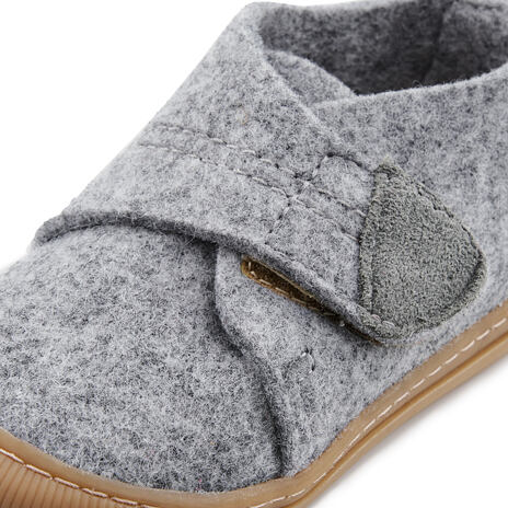 Kids’ Momo Felt Shoes Grey