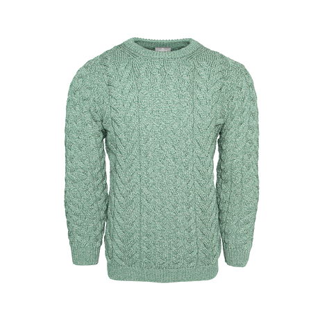 Pull en laine S08 turquoise