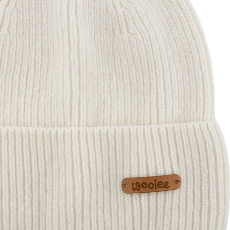 Woolee Wool Hat V33 White