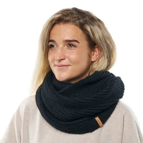 Vlnka Wool Scarf B05 Black