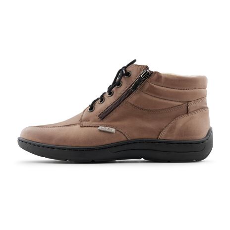 Bottines en cuir pour femmes Gita marron