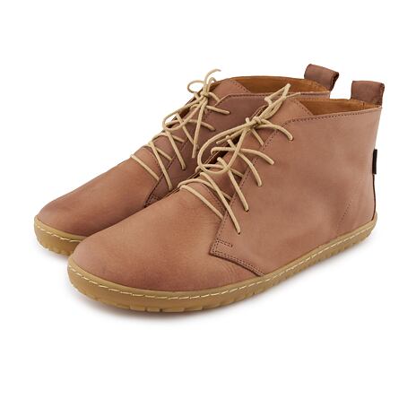 Chaussures barefoot en cuir pour hommes Ondřej marron