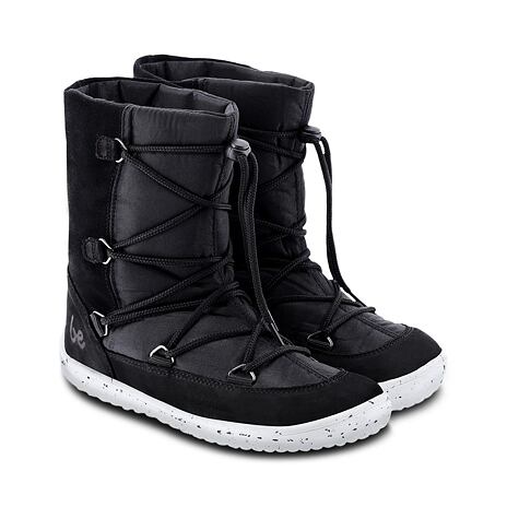 Kinder barefoot Schneestiefel Be Lenka Snowfox schwarz