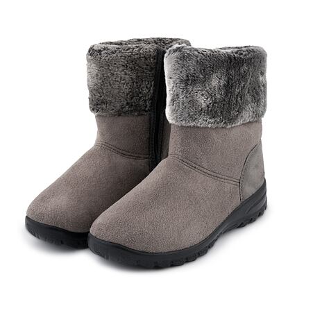 Damen Winterstiefelette mit Schafwolle Anita grau