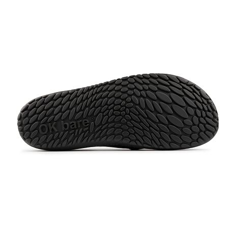 Barefoot Schuhe slip on für Herren schwarz