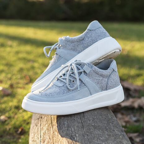 Stylische Wollsneaker von Woolee