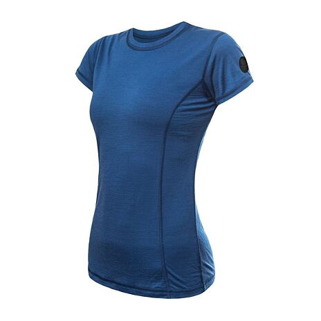 Funktions-T-Shirt für Damen Sensor Merino Air dunkelblau