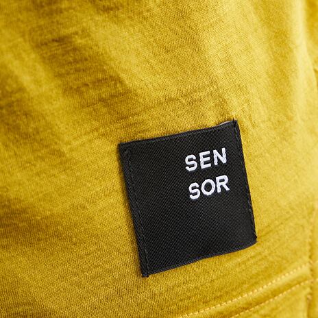 Men’s Sensor Merino Air Traveller T-shirt Mustard