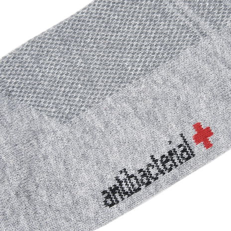 Antibakterielle Socken aus medizinischer Baumwolle mit Silber grau