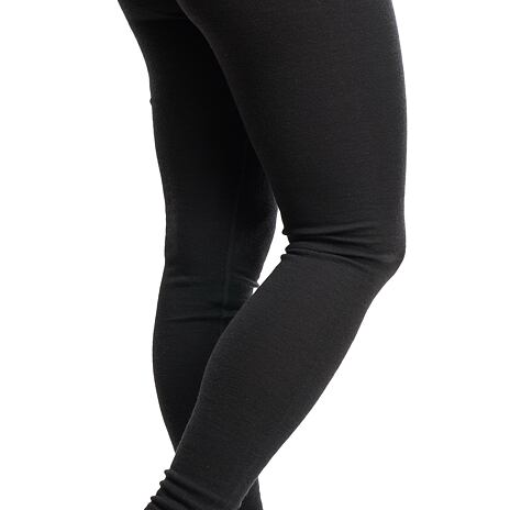 Női Merino gyapjú leggings fekete