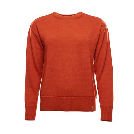 Leichter Wollpullover für Damen Vlnka orange