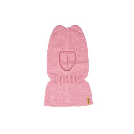 Kinder-Wollhaube Merino rosa