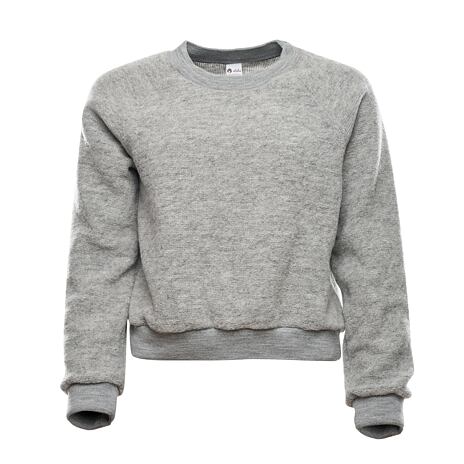 Wollsweatshirt grau