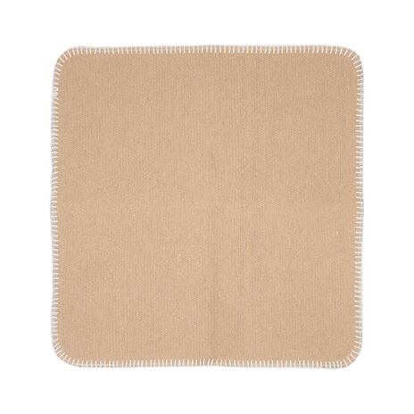 Badkamermat van gerecycled katoen beige