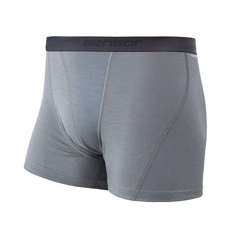 Pánske funkčné trenírky Sensor Merino Active sivá
