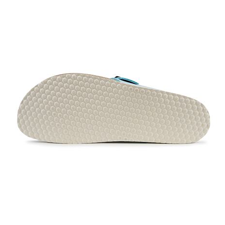 Women's cork anatomical slip-on shoes Vanda blue