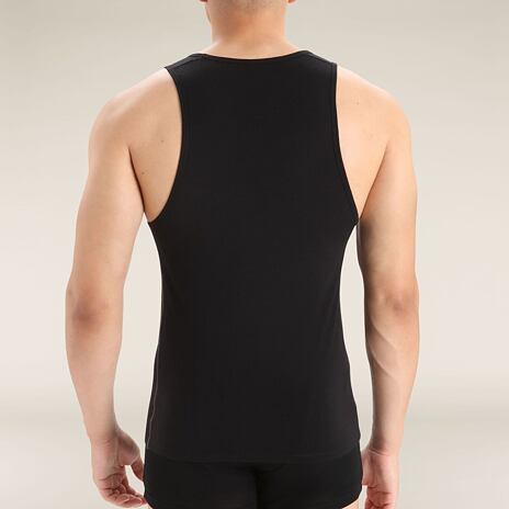 Pánské tílko Merino 150 Anatomica Tank Icebreaker Black