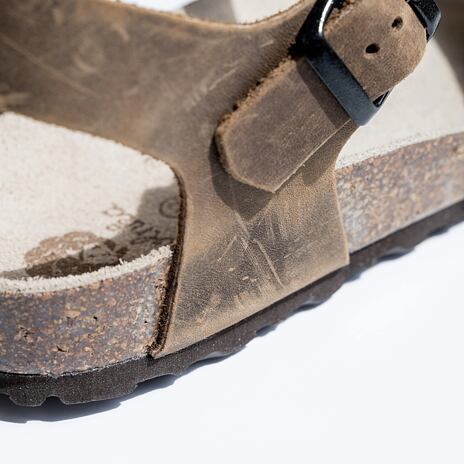 Sandales anatomiques en liège pour hommes Jindra, marron - 2ème qualité
