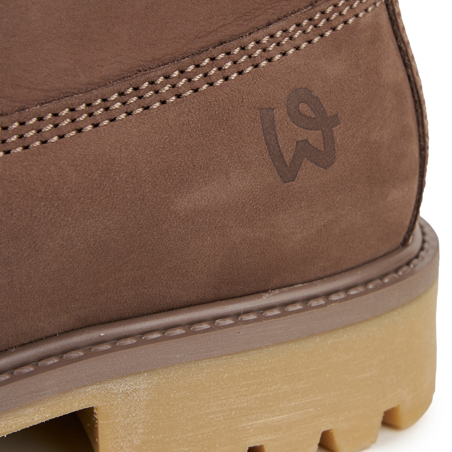 Huňaté farmářky Woolee světle hnědá