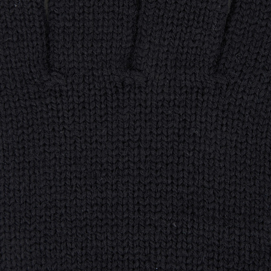 Merino bezprsté rukavice Woolee černá