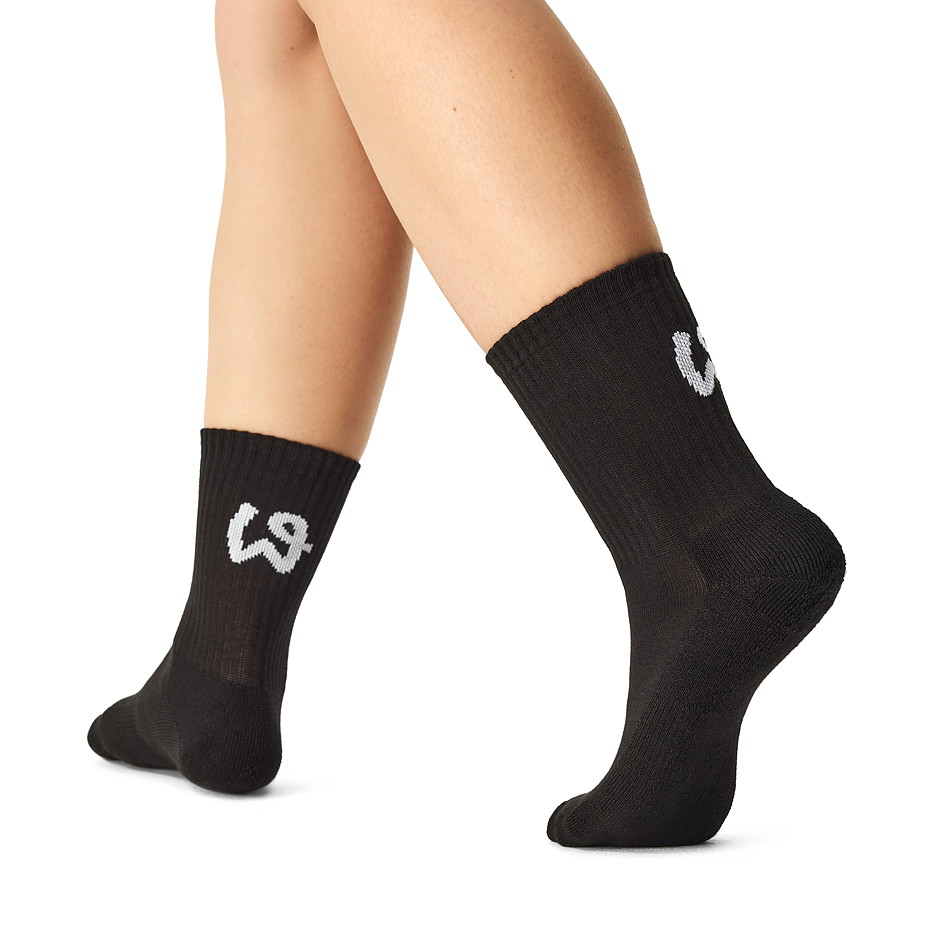 3 páry bavlněných ponožek s měkkým došlapem černá