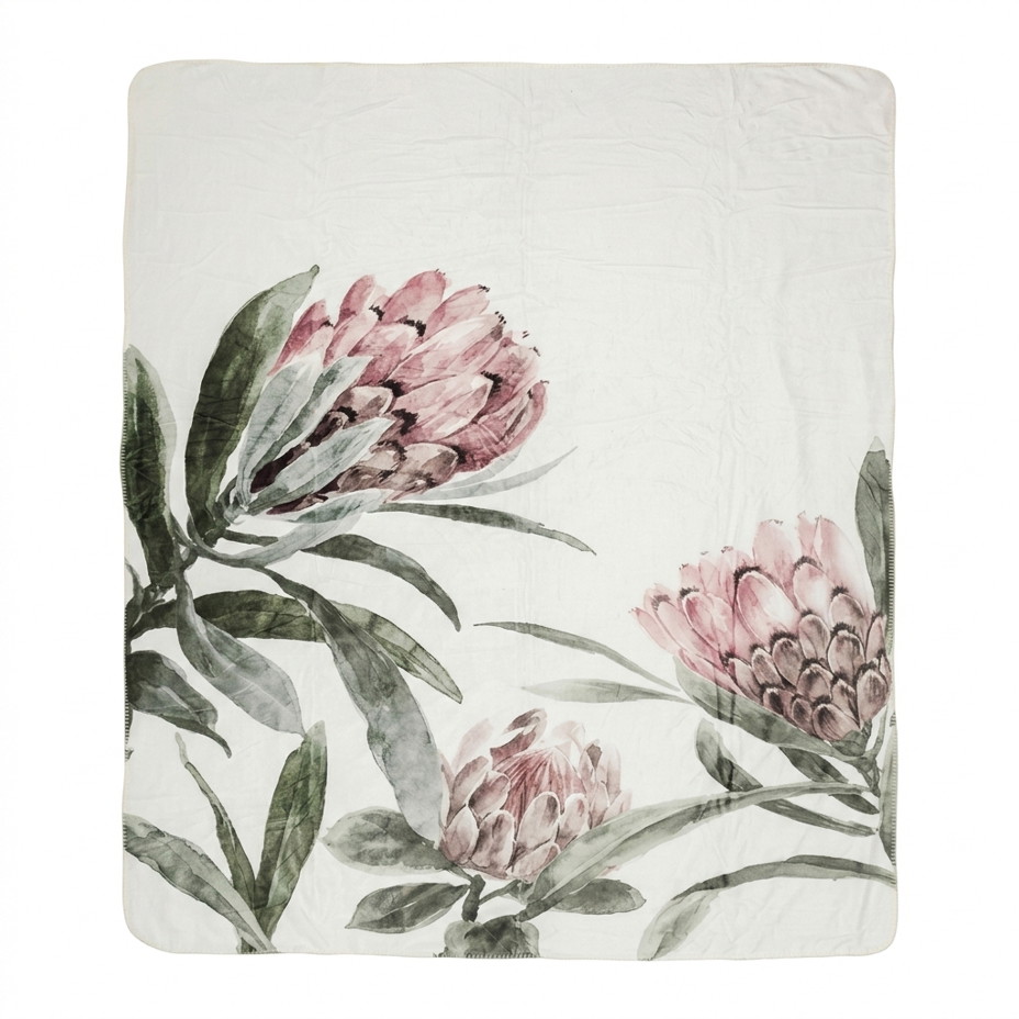 Mikroplyšová deka Ovečka Botanika