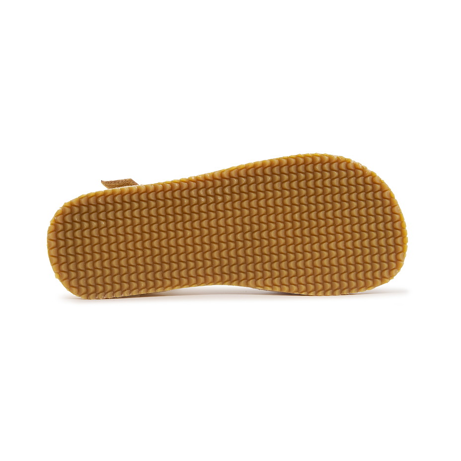 Dětské barefoot kožené sandály Miri hnědá