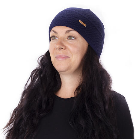 Vlnka Wool Beanie V10 Blue