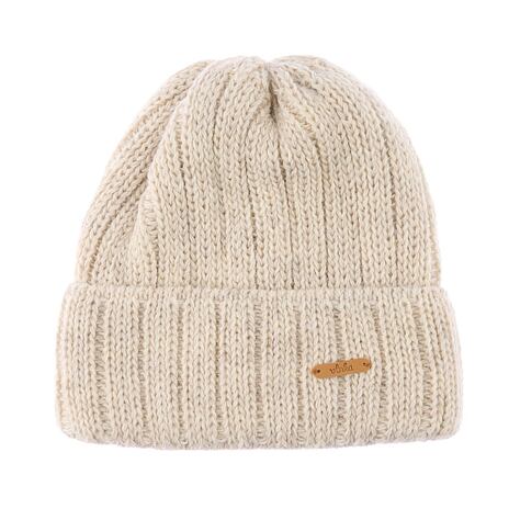 Vlnka Wool Beanie V11 Beige