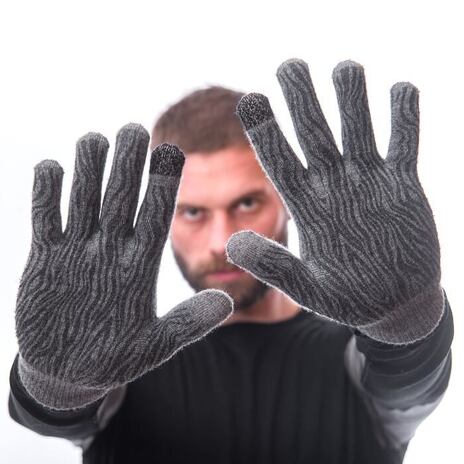 Sensor Merino Wool Gloves Grey