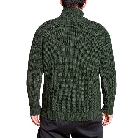 Wollpullover für Herren S12 grün