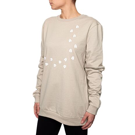 Woolville Cotton Sweatshirt Beige