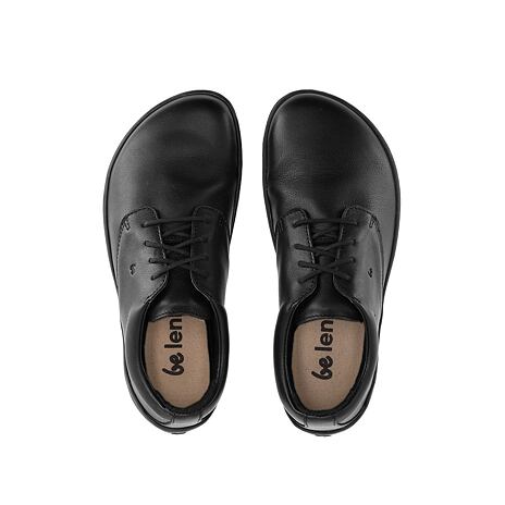 Cityscape Leather Barefoot Shoes Black