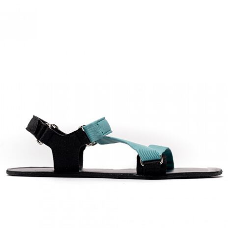 Sandali Barefoot in pelle Be Lenka Flexi turchese