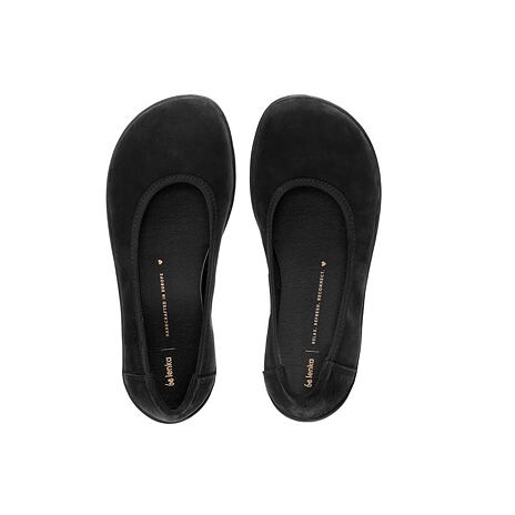 Balerini de piele barefoot Be Lenka "Sophie" - negru